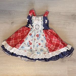 Cheeky Plum 4th of July Dress